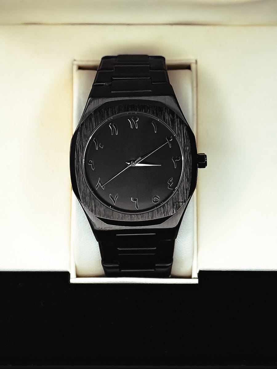 Arabic Black Aura Steel.