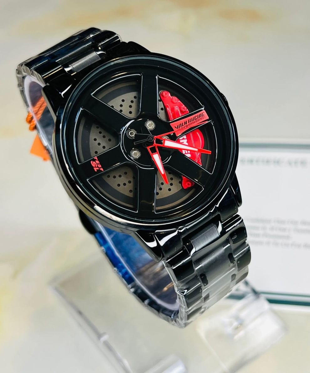 Rotation Ferrari Wheel Watch.