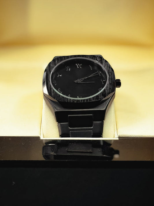 Arabic Black Aura Steel.