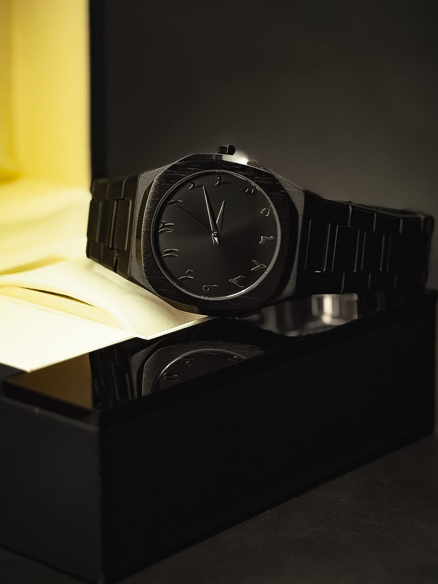 Arabic Black Aura Steel.