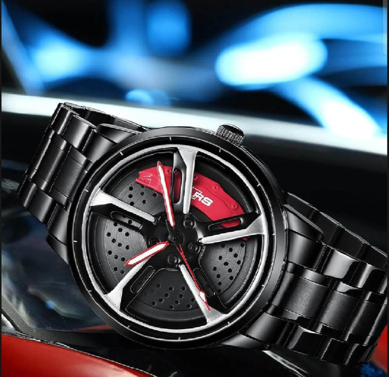 Rotation Ferrari Wheel Watch.